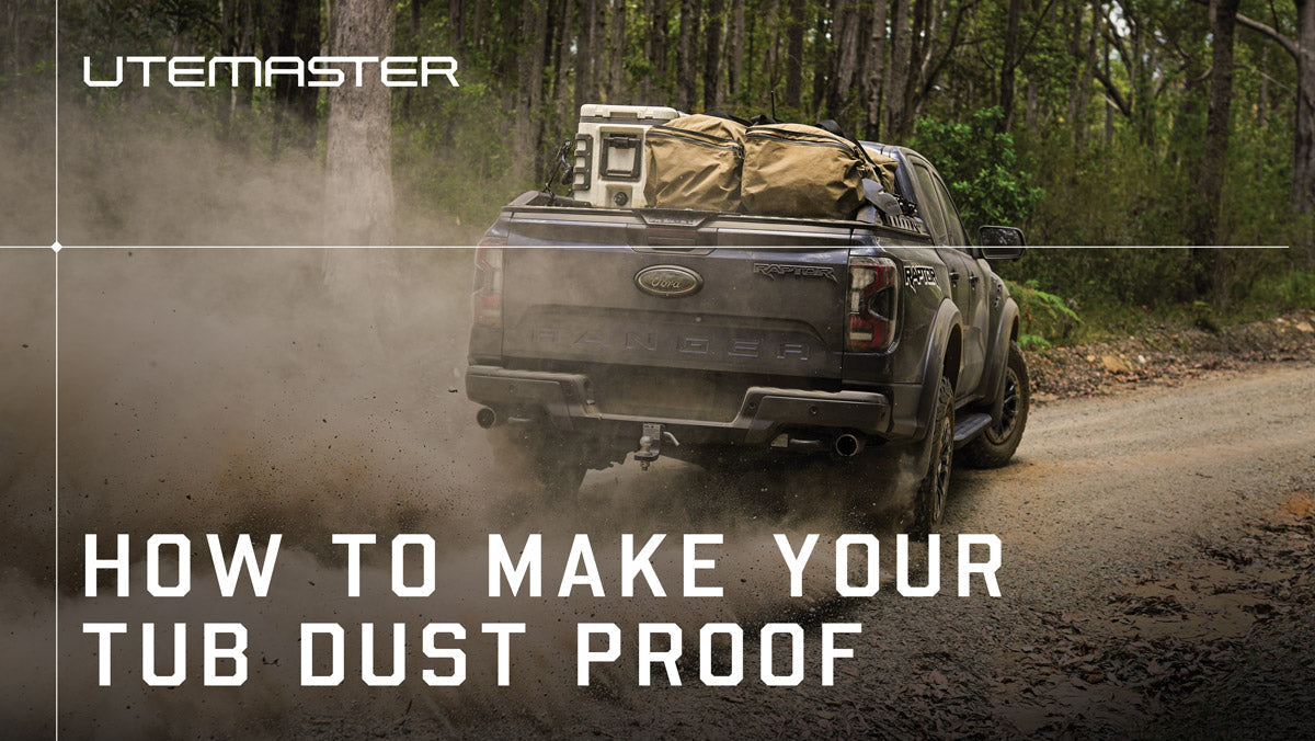 How to make your tub dust proof